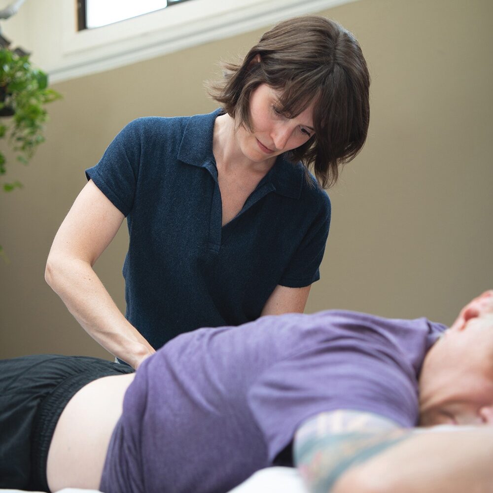 Practice Human PT_back massage